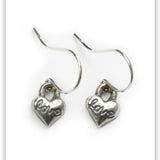 Heart Children's Wire Earrings