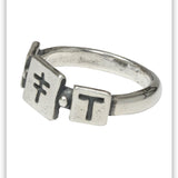 Trio Cross Ring