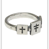 Trio Cross Ring