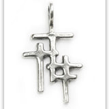 Trio Cross Pendant Grace Children