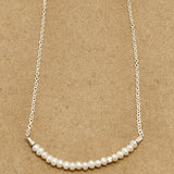 Pearl Hammer Silver Choker
