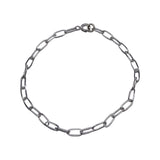 Paper Clip Charm Bracelet