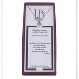 Mighty Acorn Talk Big Necklace