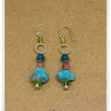 Amazonite Colorful Dangle Earring