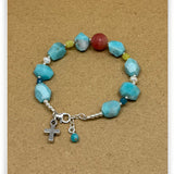 Bold Faith Amazonite Nugget Bracelet