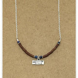Brave Lapis Pipestone Necklace