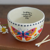 Candle - Message World Brighter Place