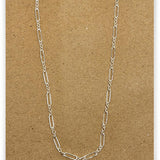 Charm Starter Necklace Sterling Silver Chain
