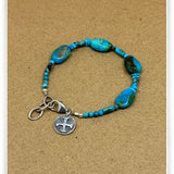 Be Courageous Arizona Kingman Turquoise Bracelet