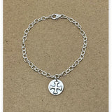 Be Courageous Dainty Link Charm Bracelet