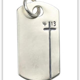 Dog Tag 4:13 Pendant