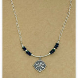 Mary Magdalene Eilat Curved Bar Necklace