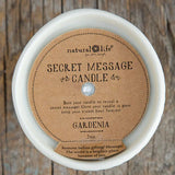 Candle - Message World Brighter Place