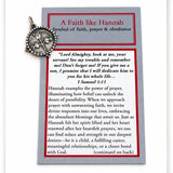 Faith Like Hannah Charm Necklace