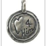 Heart 4 Him iTAG Pendant
