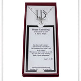 Hope Unending Talk Big Necklace