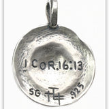 Hoplon Shield Pendant