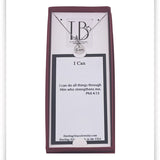 I Can Talk Big Necklace