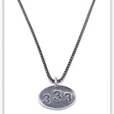 333 Pendant Necklace - Medium Box