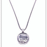 Jesus Wept Pendant Necklace - Medium Box