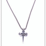 Sacrifice Cross Pendant Necklace - Heavy Box