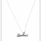 All My Heart - Arrow iTAG Necklace