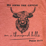 Cattle On Thousand Hills T-shirt