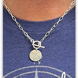 Mom Toggle Chain Necklace