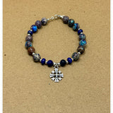 Jerusalem Hues of Blue Bracelet