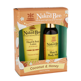Coconut & Honey Head-to-Toe Duo Gift Set - Naked Bee