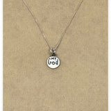 My God Can Talk Big Neckalce