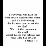 Overcomer Talk Big Necklace