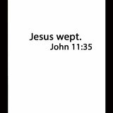 Tears Fall Talk Big Necklace