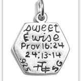 Be Sweet and Wise Charm